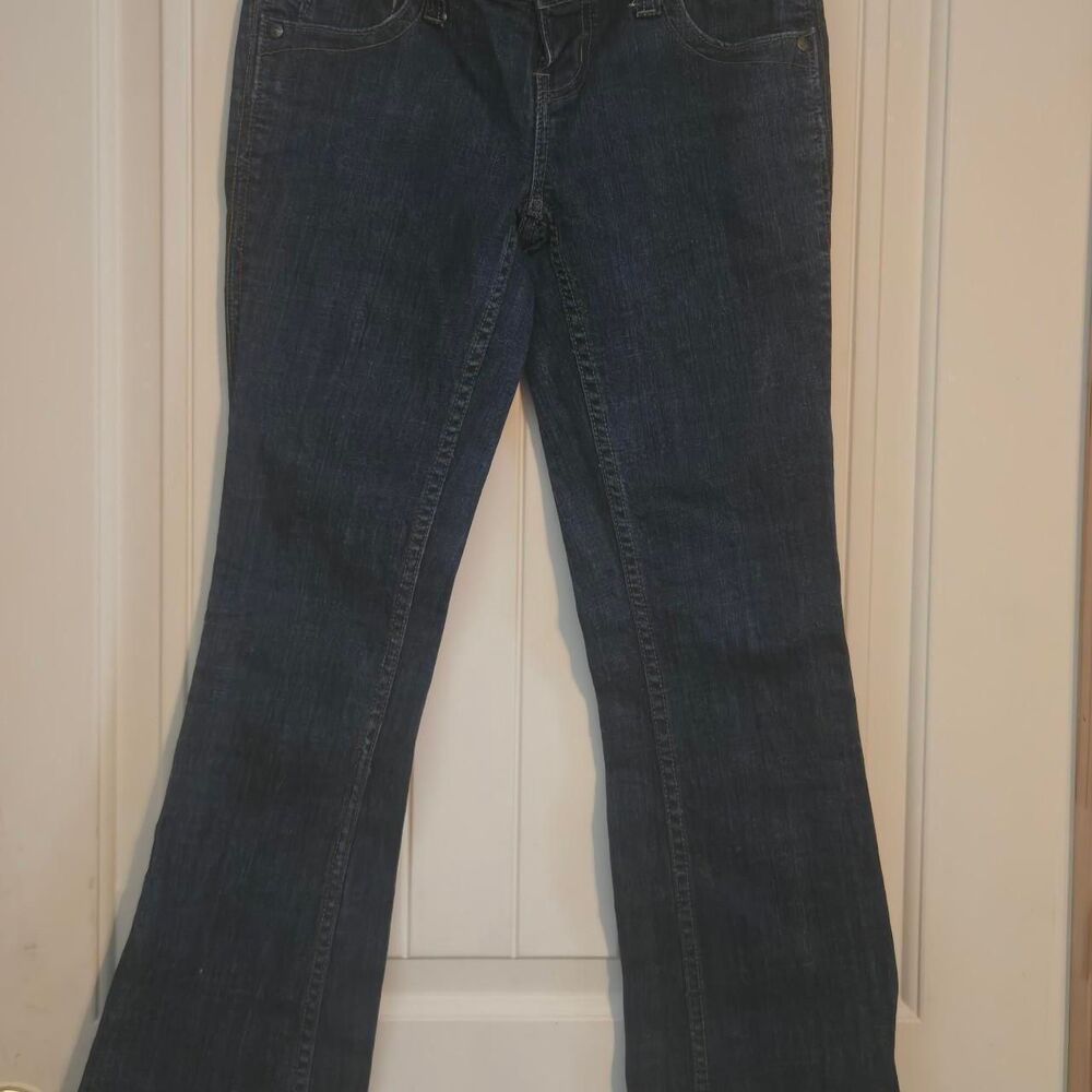 Zd Women's Navy and Blue Jeans